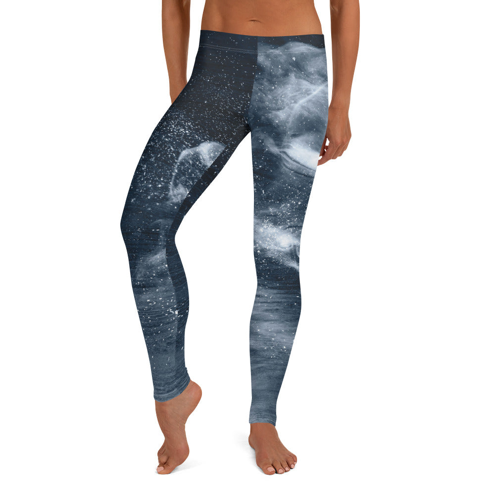 Waves | Abstract Leggings
