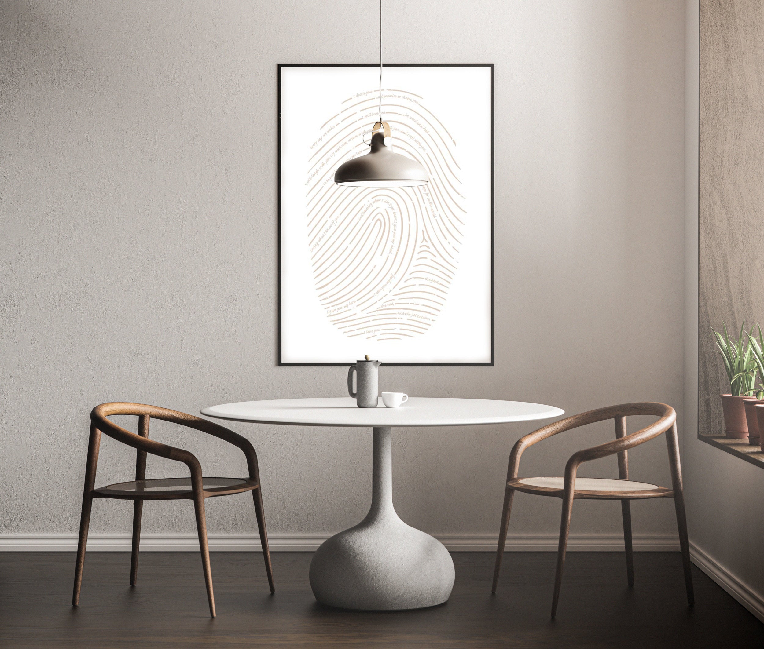 Reliant-Stride-Custom-Fingerprint-Framed-Print-Dining-Room.
